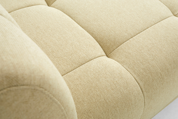 QUILTON WIDE - Tufted fabric armchair by Hay - view 3