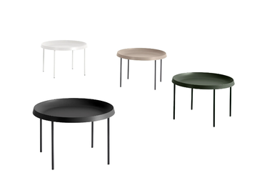 TULOU - Round steel coffee table by Hay - view 2