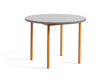 TWO COLOR - Round MDF table by Hay - view 2