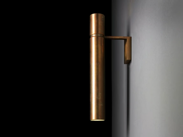 TUBULAR - LED brass wall lamp by Henge - view 2