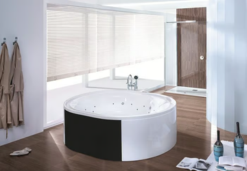 ERGO+ - Hydromassage oval freestanding acrylic bathtub by Hoesch - view 3