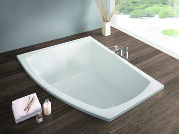 LARGO - Built-in acrylic bathtub by Hoesch - view 2