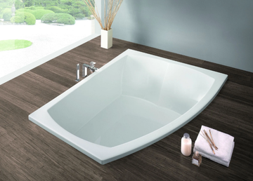 LARGO - Built-in acrylic bathtub by Hoesch - view 3