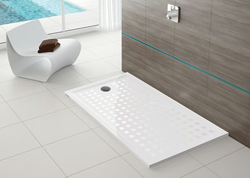 MUNA S - Rectangular Solique shower tray by Hoesch - view 3