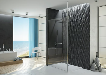 MUNA - Corner glass Walk in shower by Hoesch - view 3