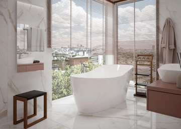 NAMUR LOUNGE - Oval freestanding Solique bathtub by Hoesch - view 3