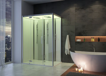 SENSEPERIENCE - 2 places steam shower cabin by Hoesch - view 3