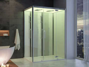 SENSEPERIENCE - 2 places steam shower cabin by Hoesch - view 2
