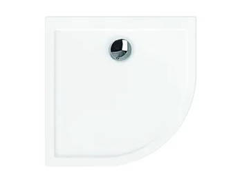 SAMAR - Semicircular acrylic shower tray by Hoesch - view 2