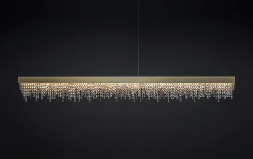 FROZEN EYES H C - LED pendant lamp with crystals by ILFARI - view 3