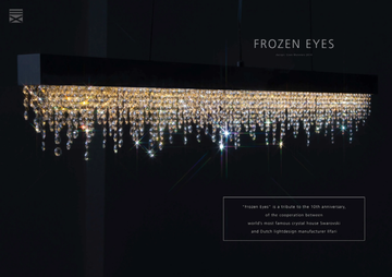 FROZEN EYES HXL CXL - Metal pendant lamp by ILFARI - view 3