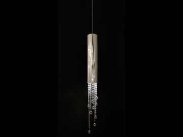 SEXY CRYSTALS H1 - Metal pendant lamp with crystals by ILFARI - view 2