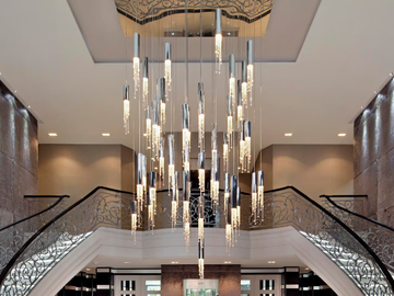 SEXY CRYSTALS SPECIALS - LED metal pendant lamp by ILFARI - view 2