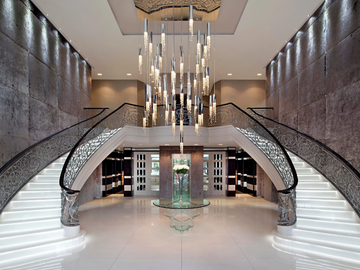 SEXY CRYSTALS SPECIALS - LED metal pendant lamp by ILFARI - view 3