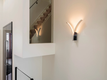 STREAM W2 XL - LED metal wall lamp with fixed arm by ILFARI - view 3