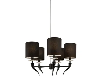 LOVING ARMS H5 - Metal pendant lamp with crystals by ILFARI - view 2