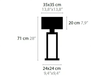 SWINGING BALLET T1 - Metal table lamp by ILFARI - view 3
