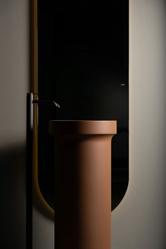 ARC - Freestanding round Solid Surface washbasin by INBANI - view 3