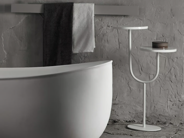 BIVIO - Metal side table by INBANI - view 3