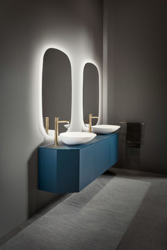 FORMA - Wall-mounted bathroom mirror by INBANI - view 3