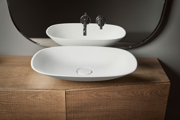 FORMA - Wall-mounted wooden vanity unit by INBANI - view 3