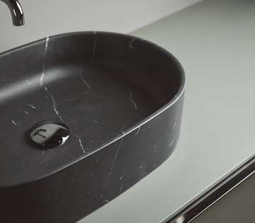 GIRO - Countertop marble washbasin by INBANI - view 3