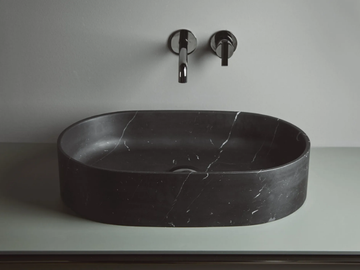 GIRO - Countertop marble washbasin by INBANI - view 2