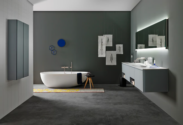 GOUT - Oval Solid Surface bathtub by INBANI - view 3