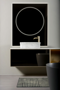 HERITAGE - Countertop Carrara marble washbasin by INBANI - view 3