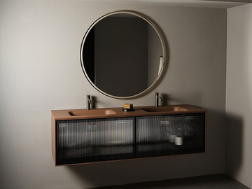 HERITAGE - Wall-mounted vanity unit with drawers by INBANI - view 2