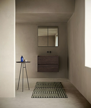 M54 - Rectangular single MDi by INALCO® washbasin with integrated countertop by INBANI - view 3