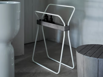 ORIGIN - Standing metal towel rail by INBANI - view 2