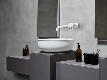 PRIME - Countertop round Solid Surface washbasin by INBANI - view 2