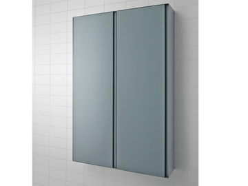 STRATO - Suspended metal bathroom column with doors by INBANI - view 2