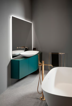 STRATO - Wall-mounted mirror with integrated lighting by INBANI - view 3