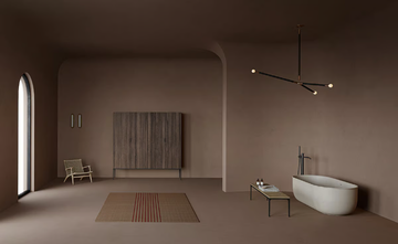 GRATE - Oak bathroom cabinet with doors by INBANI - view 3