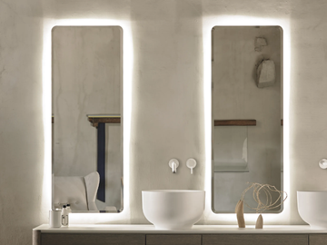 ORIGIN - Rectangular bathroom mirror with integrated lighting by INBANI - view 2