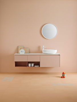 STRATO V - Wooden vanity unit with drawers by INBANI - view 3