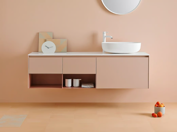 STRATO V - Wooden vanity unit with drawers by INBANI - view 2