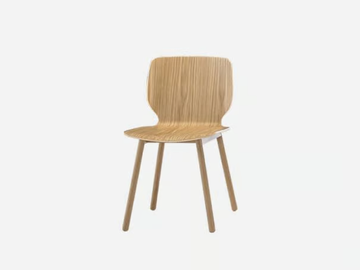 NIM - Wood veneer chair by INCLASS - view 2