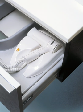 A0452D - Polypropylene Electrical hairdryer for hotels by INDA® - view 3