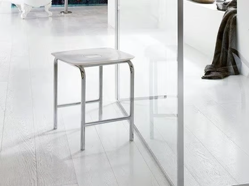 AV375A - ABS bathroom stool by INDA® - view 2