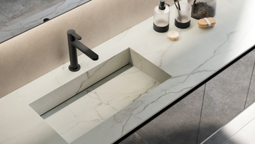CORRETTO - Composition 2 - Wall-mounted vanity unit by INDA® - view 3