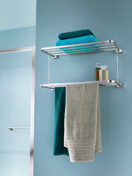 LOGIC - Metal bathroom wall shelf by INDA® - view 3