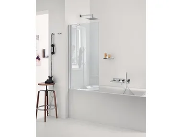 BFL02 - Glass bathtub wall panel by INDA® - view 2