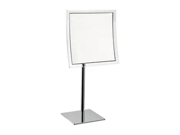 AV058Q - Countertop square shaving mirror by INDA® - view 2