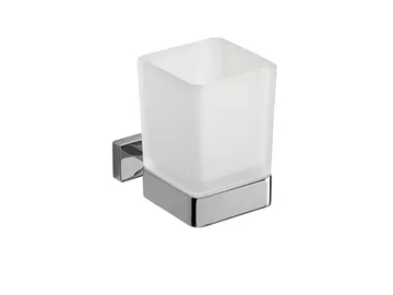 LEA - Satin glass toothbrush holder by INDA® - view 2