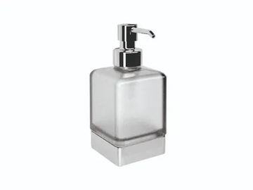 LEA - Satin glass Bathroom soap dispenser by INDA® - view 2