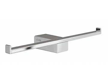 LOGIC - Double brass toilet roll holder by INDA® - view 2