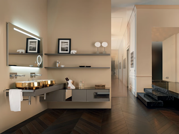 QAMAR - Composizione 2 - Sectional vanity unit by INDA® - view 2